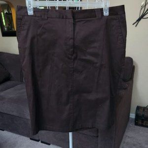 The Limited brown skirt sz 14